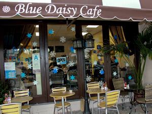 Blue daisy cafe - Specialties: Blue Daisy serves fresh homemade fare that is both, organic health conscious and delicious. The food is made with only the choicest meats and fresh vegetables. Blue Daisy Cafe creates uniquely satisfying salads that are topped with our unique home made dressings. And of course, we can't forget to mention our famous crepes: sweet and savory! (A local favorite! ) Established in 2010 ... 